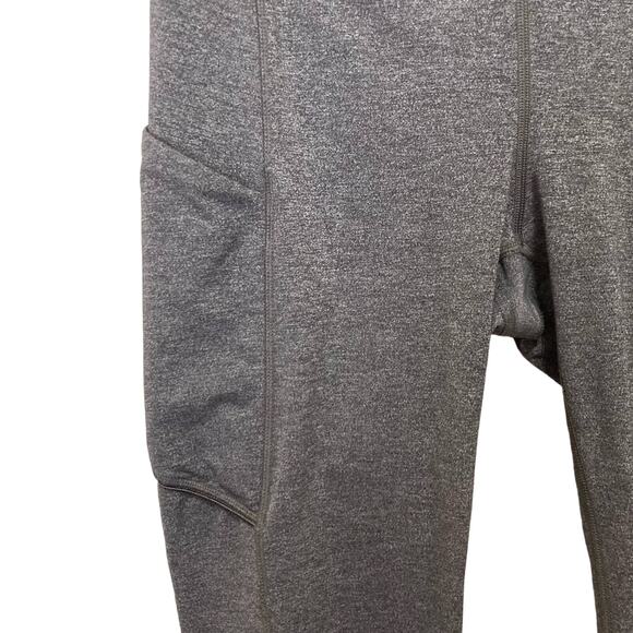 Lululemon Speed Up Cropped Gray Leggings Size 6 - Picture 2 of 9